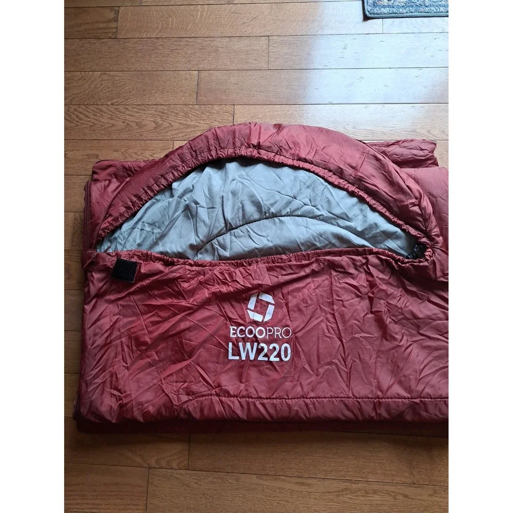 Ecoopro LW 220 Warm Sleeping Bag Portable Waterproof Lightweight Packable 83x30